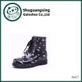 Women Think Boots Socks Custom All Stars Shoes Print Waterproof PVC Rain Boots Wholesale B-817